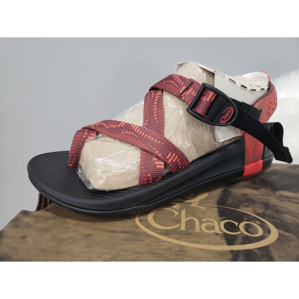 NEW SIZE 9 / EURO 42 Chaco Men's‎ Z/Canyon 2 Sandals - Vapor Port Red Black